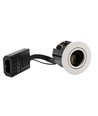 Lot de 20 spots encastrables GU10 Inno88 Extérieur - Blanc, IP44, certifié pour contact avec l'isolation