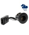 Lot de 10 spots encastrables GU10 Inno88 Extérieur - Noir, IP44, certifié pour contact avec l'isolation