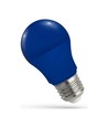 Ampoule LED bleue E27 4,9W - A50, dépolie