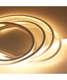 5m 7,5W/m AnyCut Neon Flex 10x10 Ruban LED Blanc chaud - 12V DC, sans distance de coupe