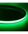 5m 8W/m AnyCut Neon Flex 10x10 Ruban LED Vert - 12V DC, sans distance de coupe