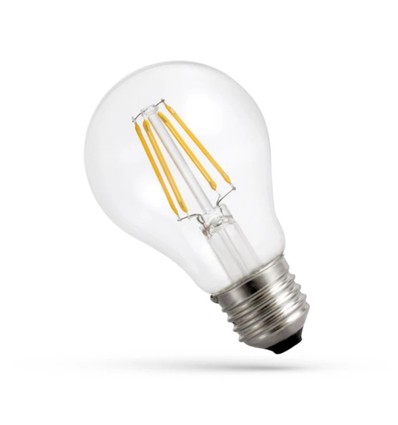 A60 LED 11W E27 - 230V, Filament, Clair, Spectrum