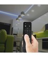 Variateur LED avec télécommande RF, 25A - 12V/24V, synchronisable, fonction mémoire, IP20