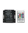 Contrôleur RGBW Sync avec télécommande RF 24 touches - 12V/24V, 4 canaux, synchronisation RJ45, IP20