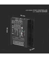 Contrôleur RGBW Sync avec télécommande RF 24 touches - 12V/24V, 4 canaux, synchronisation RJ45, IP20