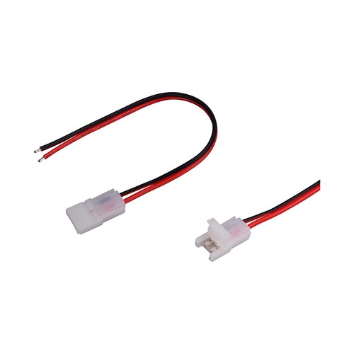 Connecteur 8mm pour ruban LED - Single head, pour ruban monocolore 8mm