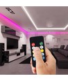 Contrôleur LED WiFi avec télécommande, 12V/24V - Smart Life, Google Home, CCT/RGB, 72-144W