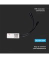 Contrôleur LED WiFi avec télécommande, 12V/24V - Smart Life, Google Home, CCT/RGB, 72-144W