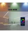 Contrôleur LED WiFi avec télécommande, 12V/24V - Smart Life, Google Home, CCT/RGB, 72-144W