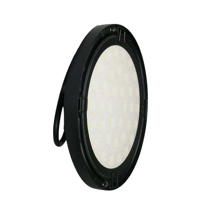 High Bay LED 100W, 120lm/W - 110 degrés, IP65, 6500K, finition noire