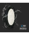 High Bay LED 100W, 120lm/W - 110 degrés, IP65, 6500K, finition noire