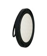 High Bay LED 200W, 120lm/W - IP65, 4000K, Ø31cm, finition noire