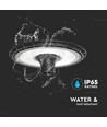 V-Tac 120W lampe de rue LED ronde - Ø60mm, IP65