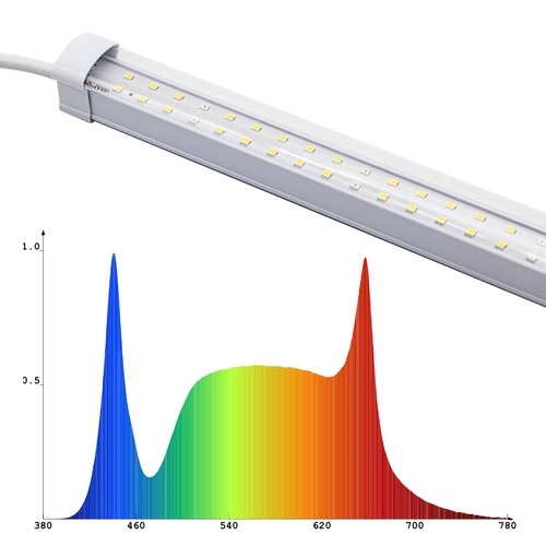 LEDlife Max-Grow 2.0 30W luminaire de croissance - 120 cm, LED 30W, spectre complet, IP65