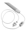 Réglette LED 150cm 45W - IP65, avec fiche et interrupteur, câble 2m + fiche, marche/arrêt