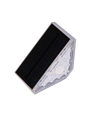 2 pcs. Lampes d'escalier solaires avec capteur - Détection de mouvement + capteur crépusculaire, IP54