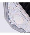 2 pcs. Lampes d'escalier solaires avec capteur - Détection de mouvement + capteur crépusculaire, IP54