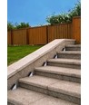 2 pcs. Lampes d'escalier solaires avec capteur - Détection de mouvement + capteur crépusculaire, IP54