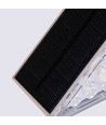 2 pcs Lampes d'escalier solaires avec capteur - Capteur crépusculaire, IP54