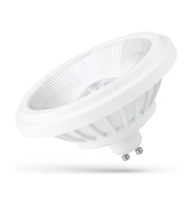 Spot LED GU10 14W AR111 - angle de diffusion 40°, blanc