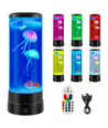 Lampe poisson RGB 30 cm de haut - Ø11 cm, parfaite pour les enfants et les âmes d
