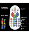 Lampe poisson RGB 30 cm de haut - Ø11 cm, parfaite pour les enfants et les âmes d