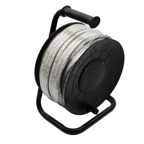 Ruban LED de travail 50m sur bobine ECO - 230V, IP67, 120 LED/m, 9W/m, 1320 lm/m
