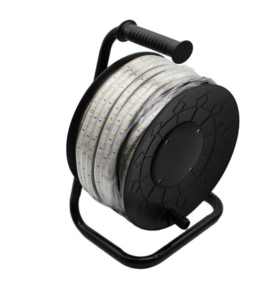 Ruban LED de travail 50m sur bobine ECO - 230V, IP67, 120 LED/m, 9W/m, 1320 lm/m