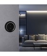 Variateur tactile pour rubans LED, noir - Sans fil, à piles, pour 12V/24V, montage mural