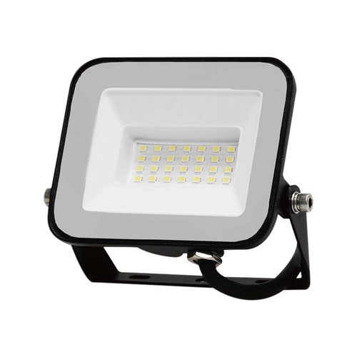 Projecteur 20W - puce Samsung, 6500K, boîtier noir, verre gris