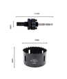 Scie-cloche Ø76 mm avec foret central, pour spot encastré Inno88