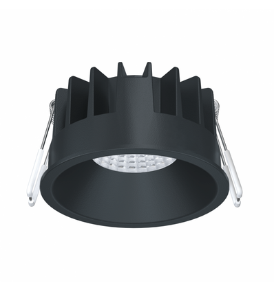 Spot encastrable LED D7 7W DimTone, 630Lm, Ra98 - Noir