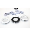 Lot de 3 spots pour meubles Reco68 - Or, avec alimentation incluse