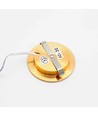 Lot de 3 spots pour meubles Reco68 - Or, avec alimentation incluse