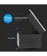 Applique murale GU10 avec tête orientable - IP44 extérieur, noir, aluminium, sans source lumineuse
