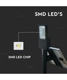 Lampadaire LED Solara 50W avec panneau solaire - 4000lm, IP65, 4000K, avec télécommande et batterie