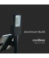 Lampadaire LED Solara 50W avec panneau solaire - 4000lm, IP65, 4000K, avec télécommande et batterie