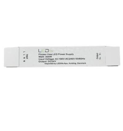 Alimentation 300W / 24V DC - 12.5A, IP20 intérieur, Flicker free