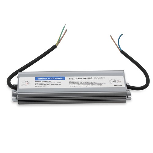 Alimentation 200W / 12V DC - 16,6A, IP67 étanche