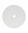 Plafonnier Piatta Plate 12W - Ø30cm, blanc, rond, IP44, intérieur / extérieur