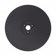Plaque pour applique murale Spectrum - Ø30cm, hauteur 3cm, ronde, noir