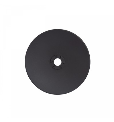 Applique/Plafonnier Piatta 18W Ø24cm - IP44, noir, CCT, intérieur / extérieur, source lumineuse incl.
