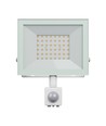 Projecteur 50W avec capteur - IP44, Blanc, lampe de travail, capteur PIR