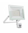Projecteur 50W avec capteur - IP44, Blanc, lampe de travail, capteur PIR