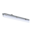 Réglette 120cm 40W 0-10V HiCRI, câblage traversant - IP65, RA90, sans scintillement