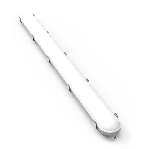 Luminaire 120cm 40W avec gestion de la lumière du jour HiCRI, câblage traversant - IP65, RA90
