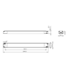Alimentation Snappy 75W / 12V DC dimmable 4-en-1 - 6.25A, IP20 intérieur