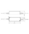 Alimentation Snappy 35W / 12V DC - 2.91A, IP67 étanche