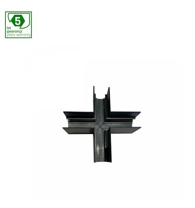Spot sur rail en aluminium noir pour SHIFT - 48V, IP20