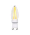 Lot de 10 ampoules G9 2W dimmables - 2700K, LED à filament